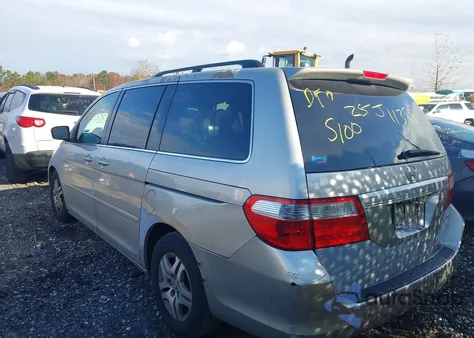 2005 Honda Odyssey Ex-L from USA, damaged, VIN 5FNRL38795B116467